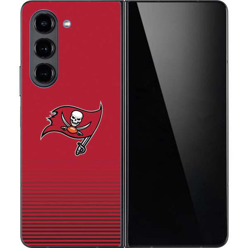 NFL Tampa Bay Buccaneers Breakaway Galaxy Z Fold5 5G Skin